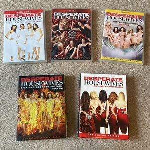 Desperate Housewives Seasons 1-5.